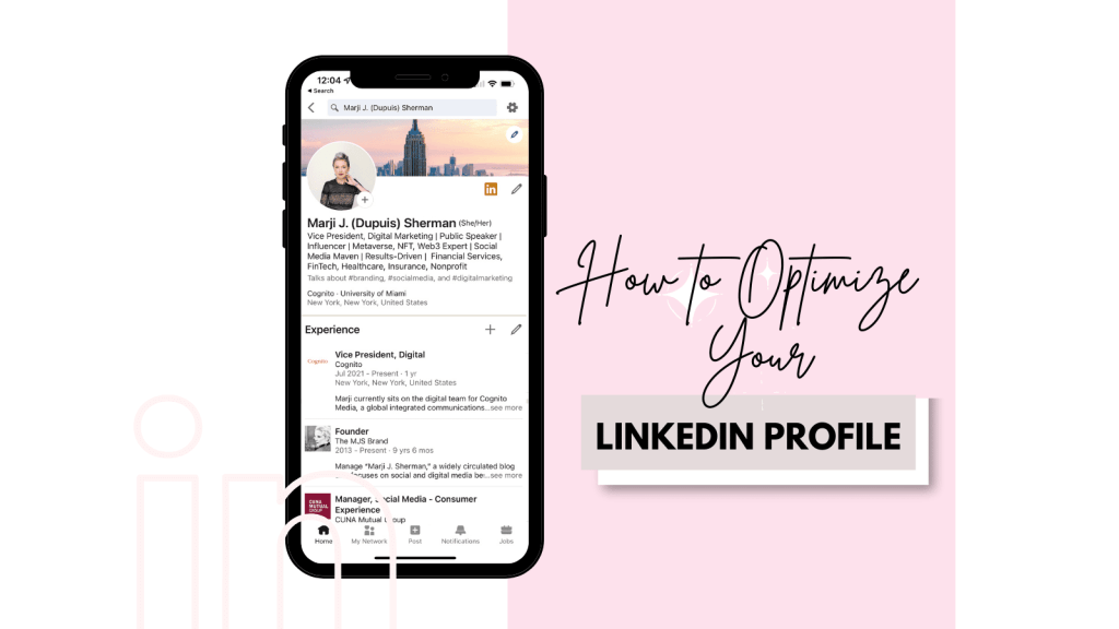 How To Optimize Your LinkedIn Profile